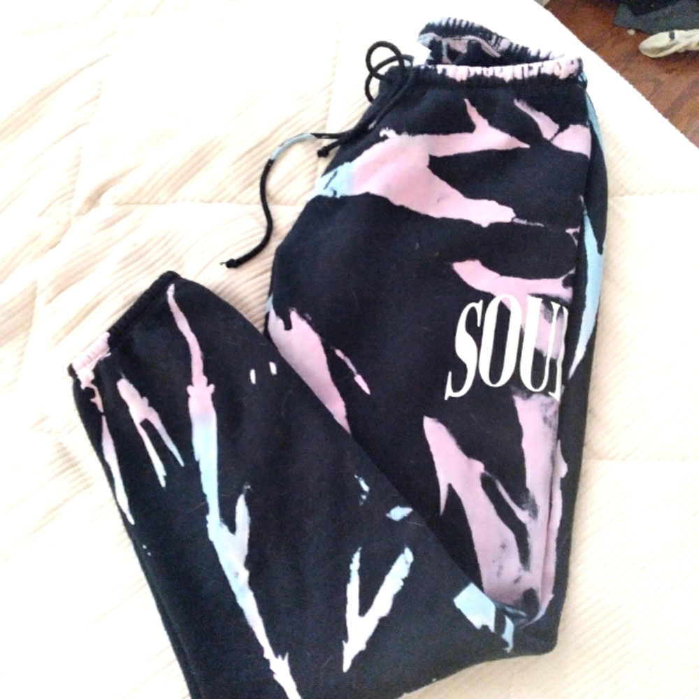 SoulCycle Tie-Dye Oversized Sweatpants